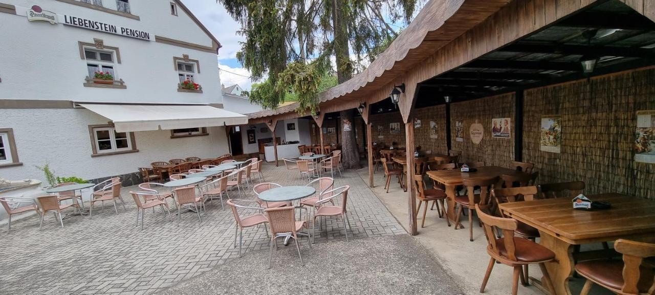 Restaurant & Pension Liebenstein Libá Buitenkant foto